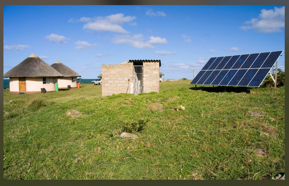 Decentralized Commercial Solar Array Installation